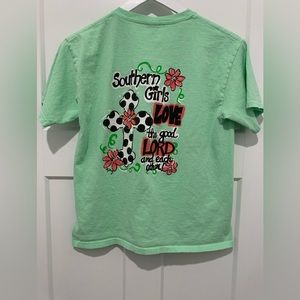 Itsa girl thing - Tee - Southern girls love the good Lord and each other! - YL